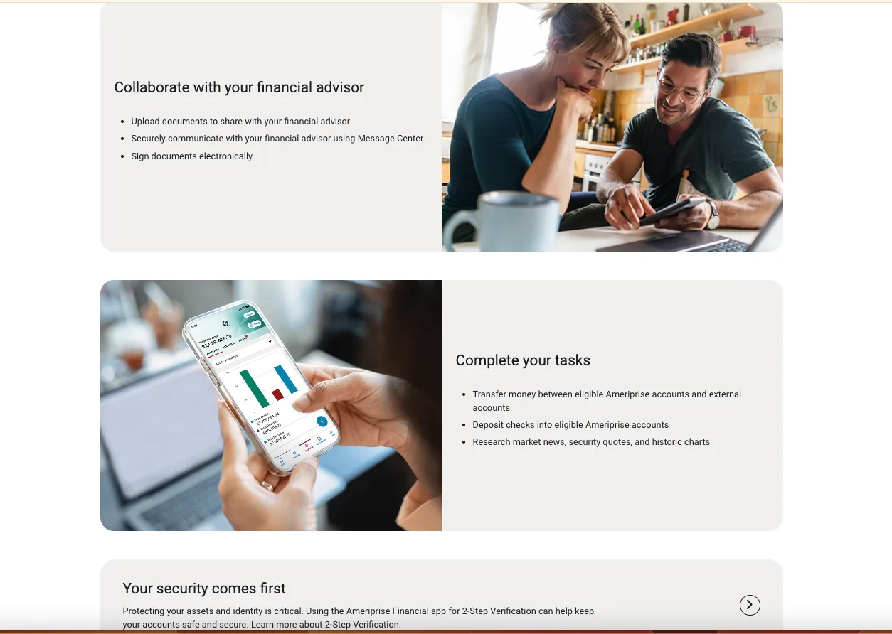 Ameriprise secure document collaboration
